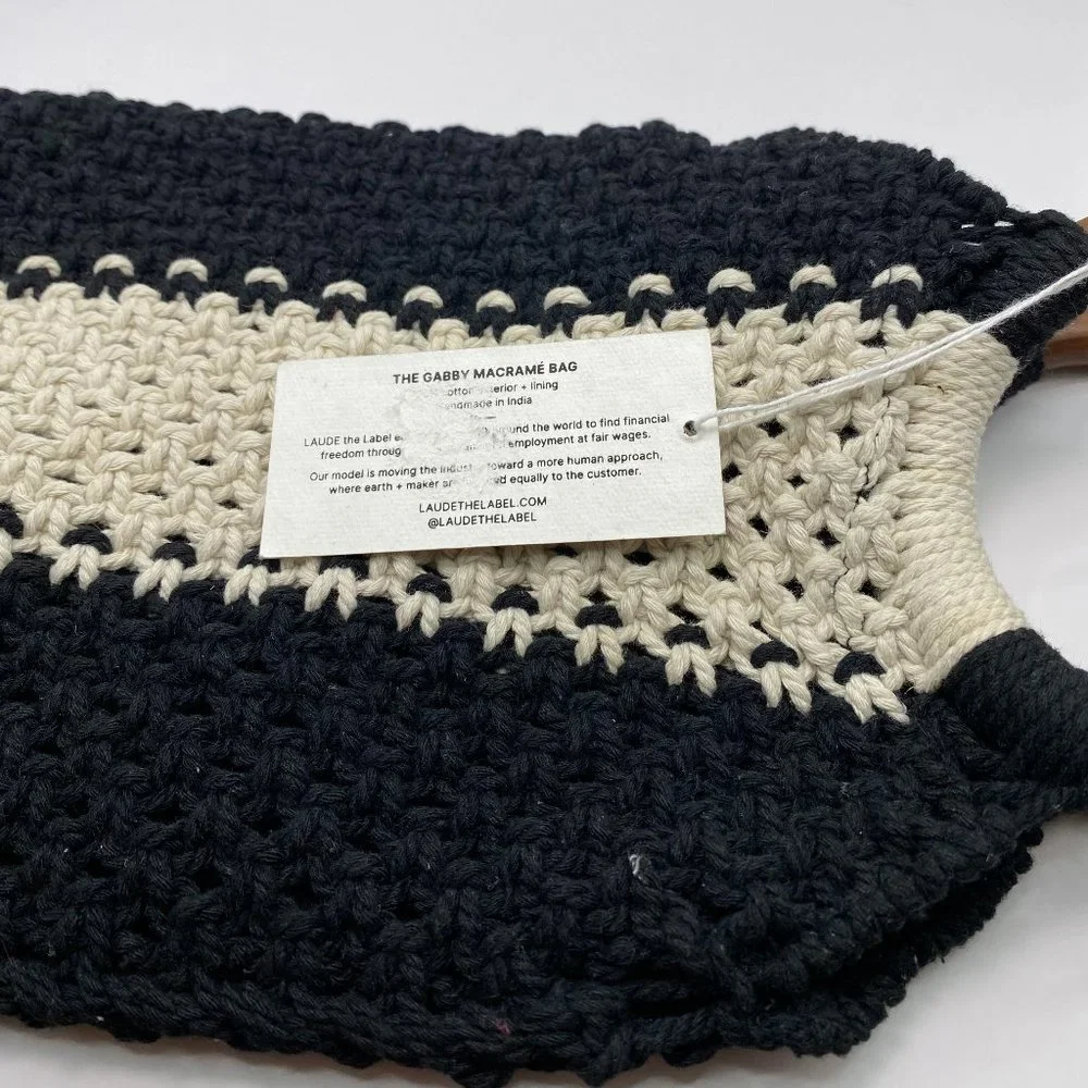 NWT Curateur x Laude the Label Crochet Purse - Picture 6 of 8